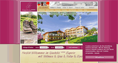 Desktop Screenshot of glashotel.de
